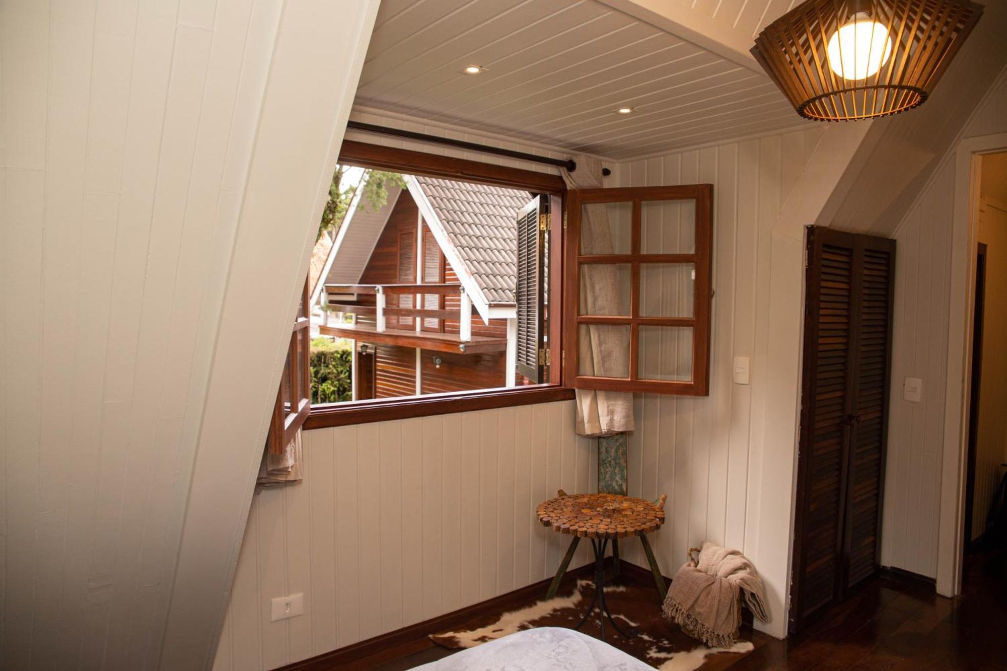 Chale Pinot Com Lareira Villa Campos do Jordao Exterior photo